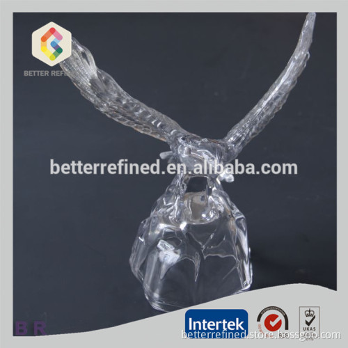 Hand Made Cheap Glass Eagle Figurine